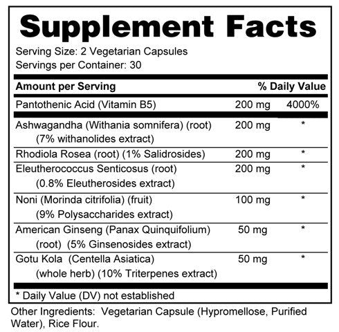 Adrenal Recharge Formula