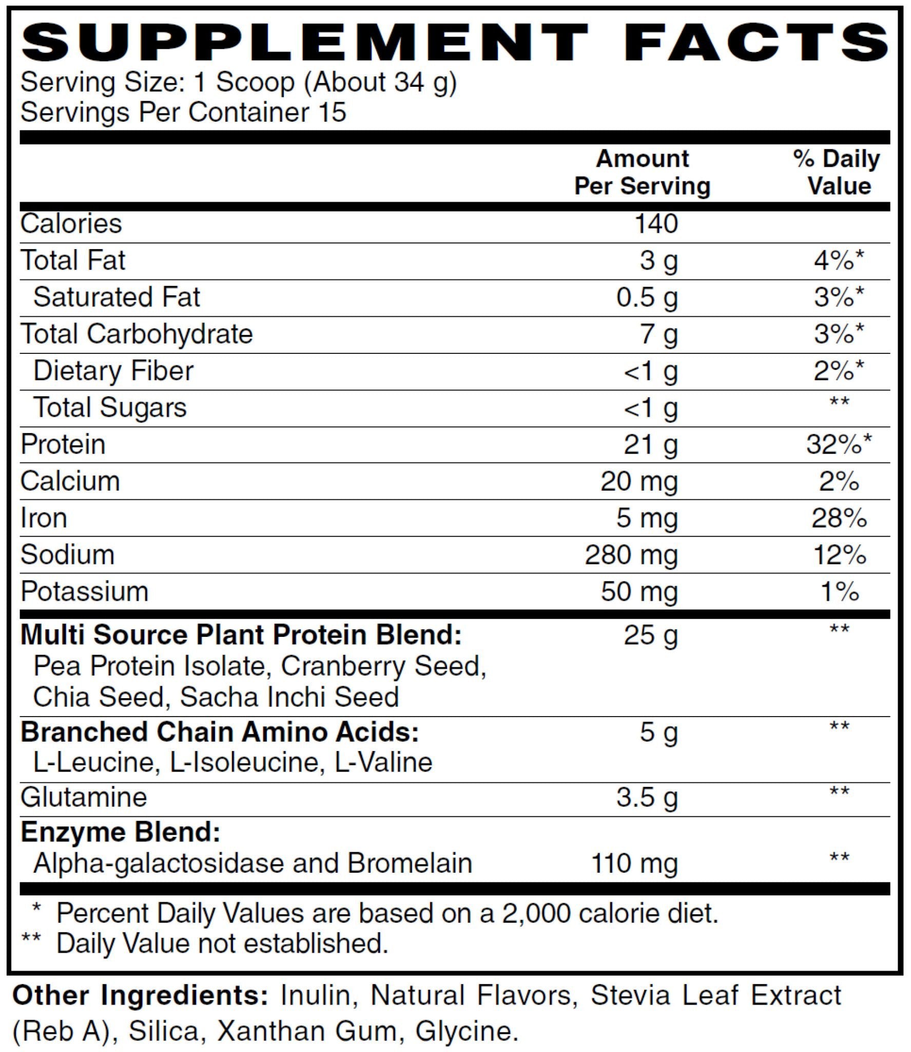 Vegan Protein (Vanilla)